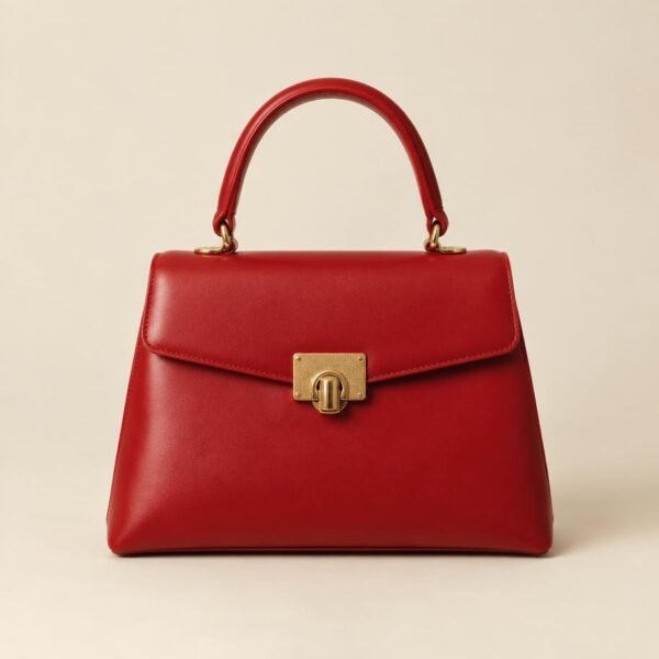 Red Top Handle Inspired Bag